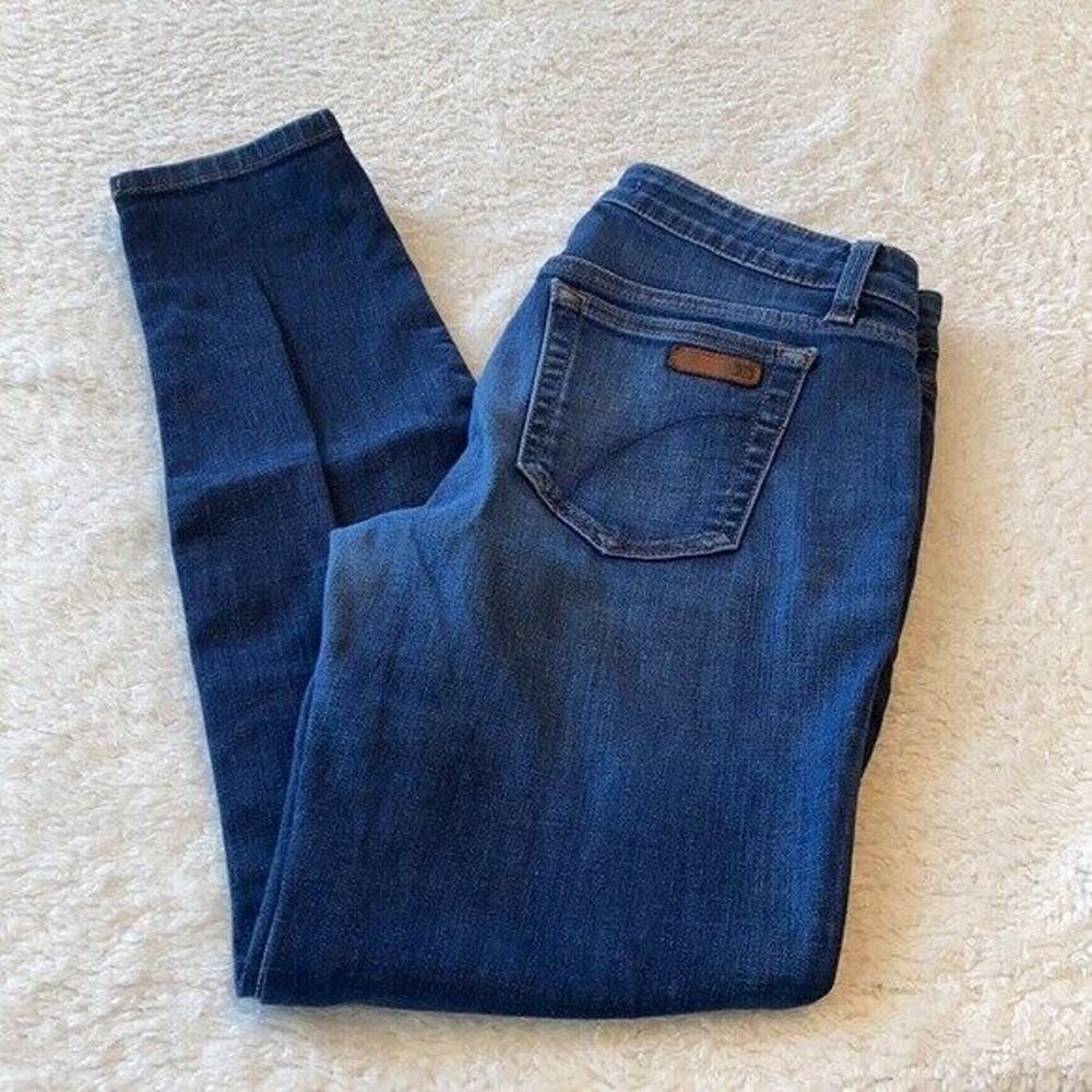 Joes Jeans Womens 28‎ Blue Skinny Ankle Carletta Stretch Midrise Casual